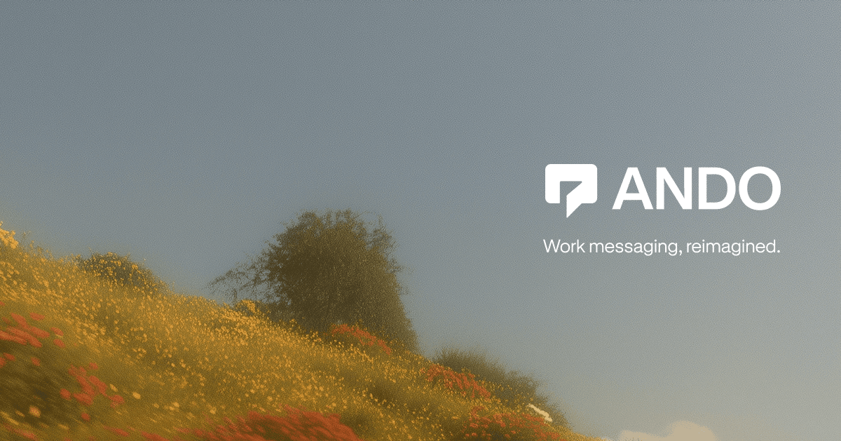 Company Spotlight: Ando Builds Messaging for AI Teams