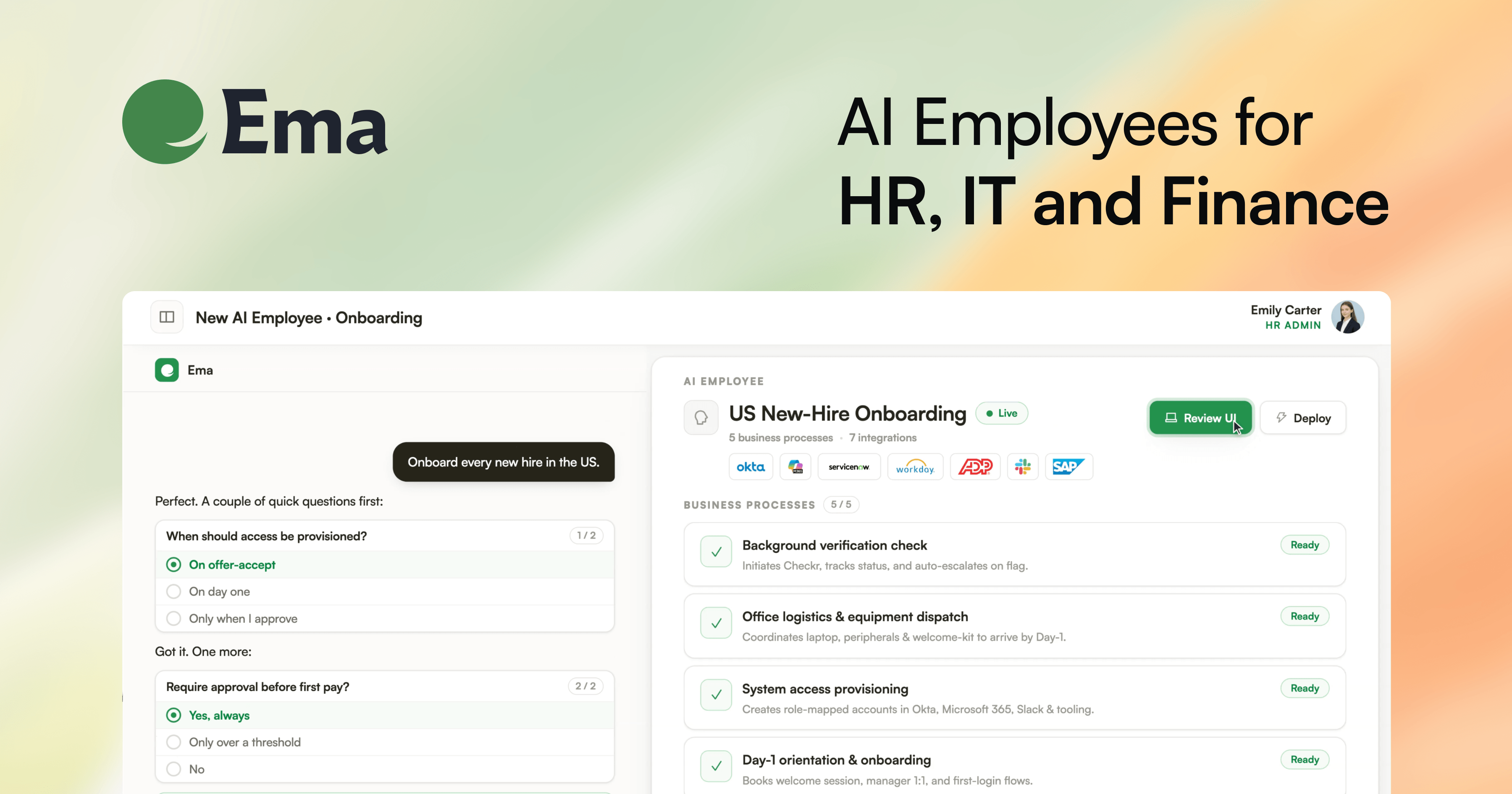 Ema Company Spotlight: Enterprise AI Employees at Scale