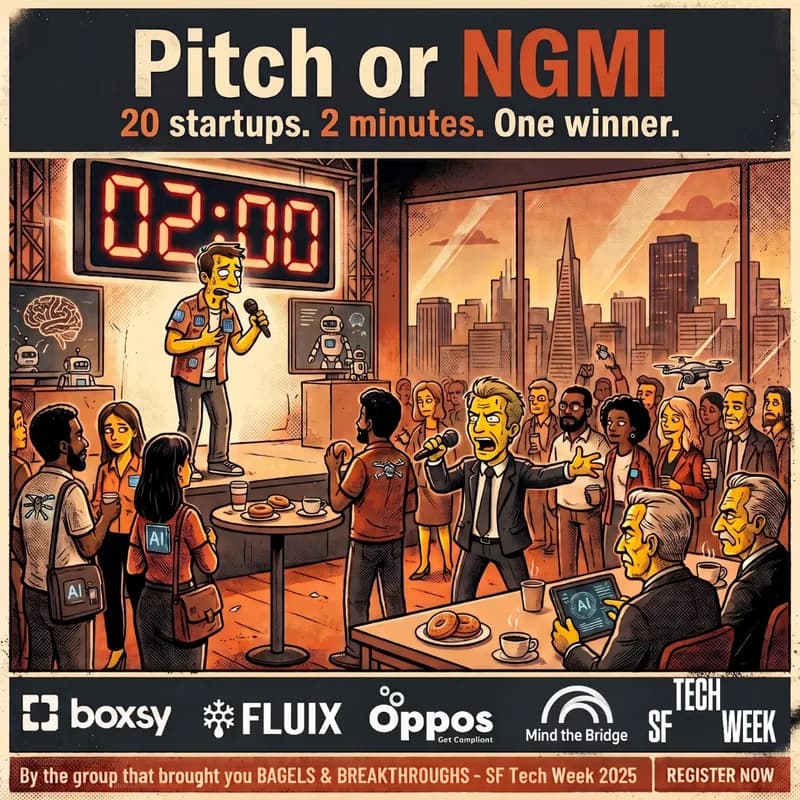 Pitch or NGMI Gives Twenty Physical-World Startups Two Minutes Each