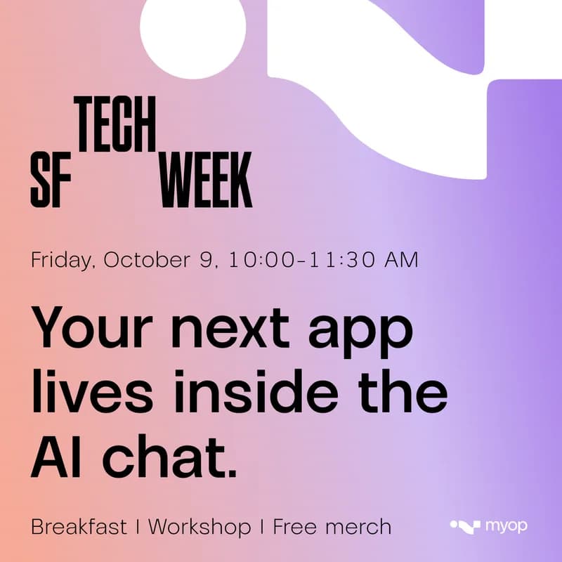 Myop Invites Founders to Build the Product Inside the Conversation