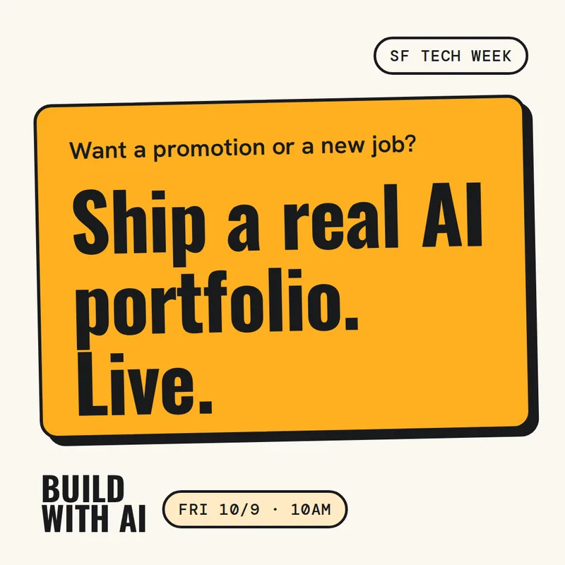 Build With AI University Turns Career Ambition Into a Working Portfolio Link