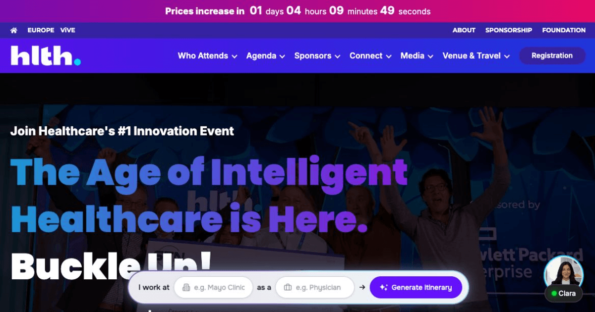 HLTH USA 2026 Organizes Healthcare Around Intelligent Systems