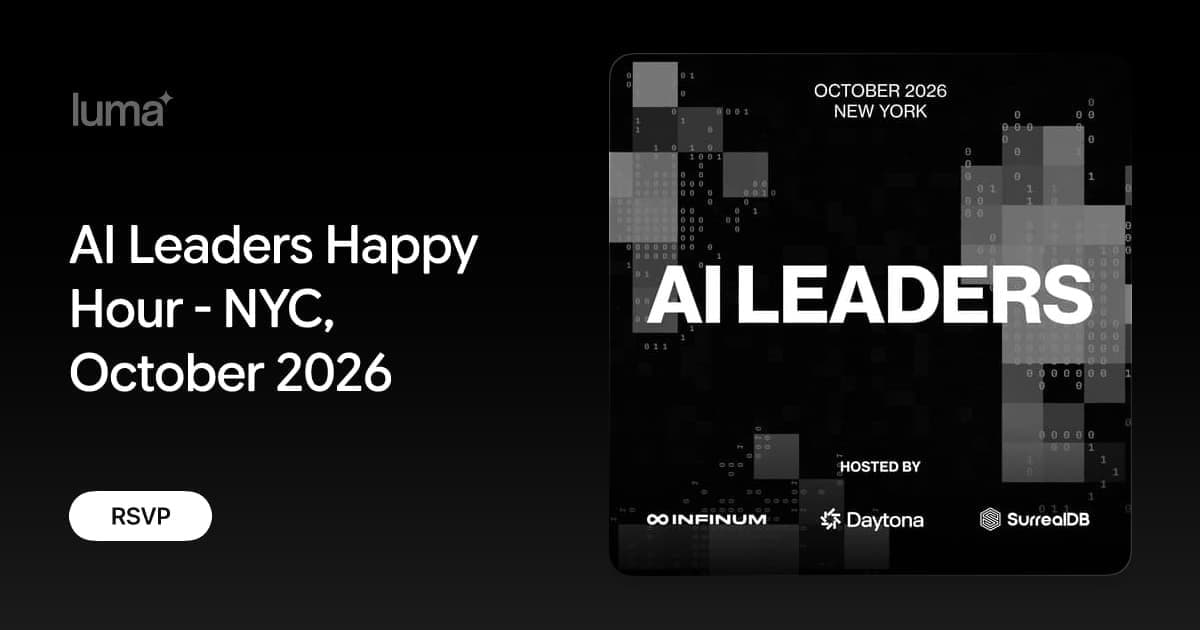 AI Leaders Happy Hour Brings the Production Conversation Alongside AI Engineer NYC